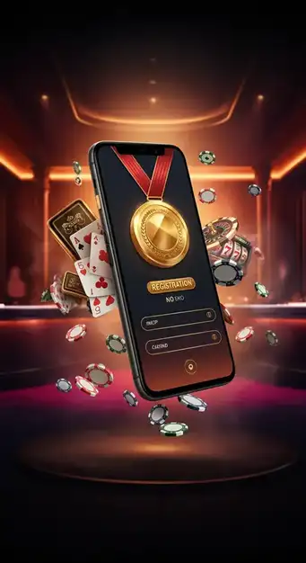 Overzicht van het snelle registratieformulier van Casino Wild Robin met ingevulde gegevens en een verificatieproces icoon, wat de eenvoud en veiligheid benadrukt.